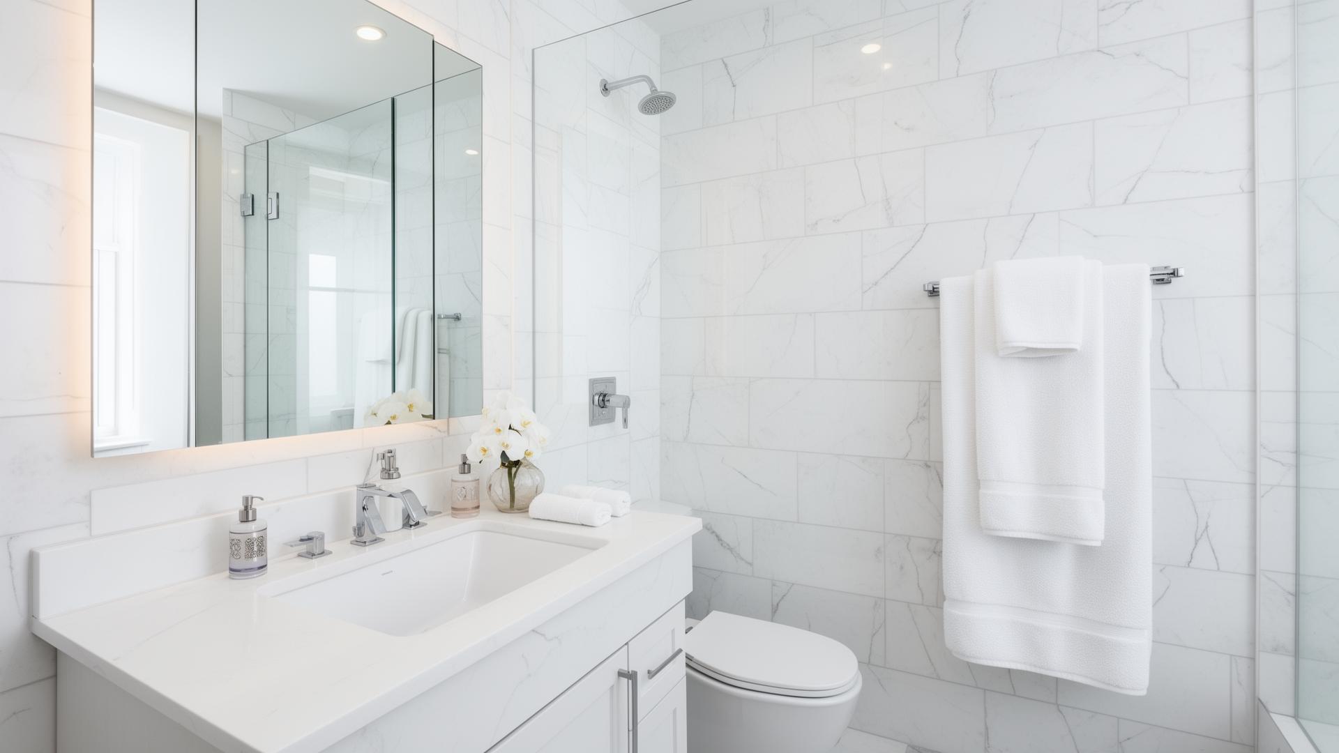 Deep cleaned bathroom by StarPro MKE — spotless results guaranteed