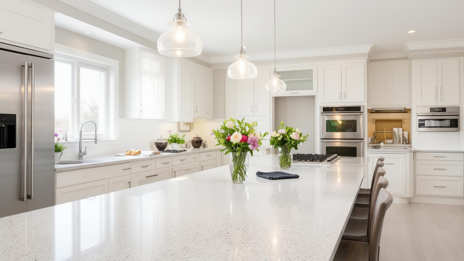 Professionally deep cleaned kitchen by StarPro MKE